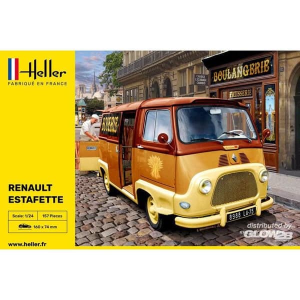 Maquette fordonsmodell : Renault Estafette