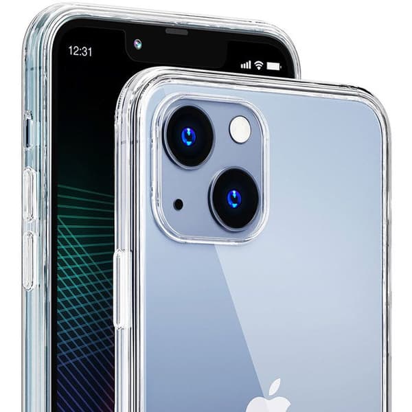 Telefonfodral - 3mk - iPhone 14 - Transparent - Maximal skydd - Minimalistisk design