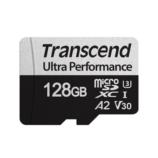 MicroSD-kort - Transcend - 128 GB - UHS-I - MicroSDXC - Svart