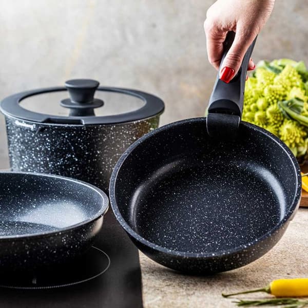 SET 5 DELAR MARBLE KITTLES KLAUSBERG KB-7858