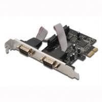 DIG PCIE-kort 2x RS232(D) seriellt gränssnittskort