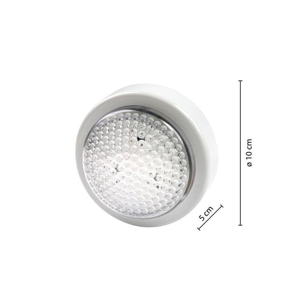 Trycklampa 3 LED