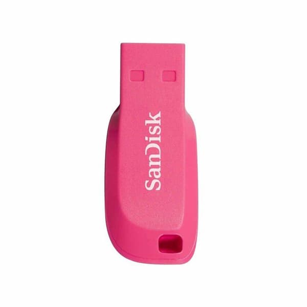 SanDisk Cruzer Blade 32GB USB 2.0 Flash Drive - Electric Pink