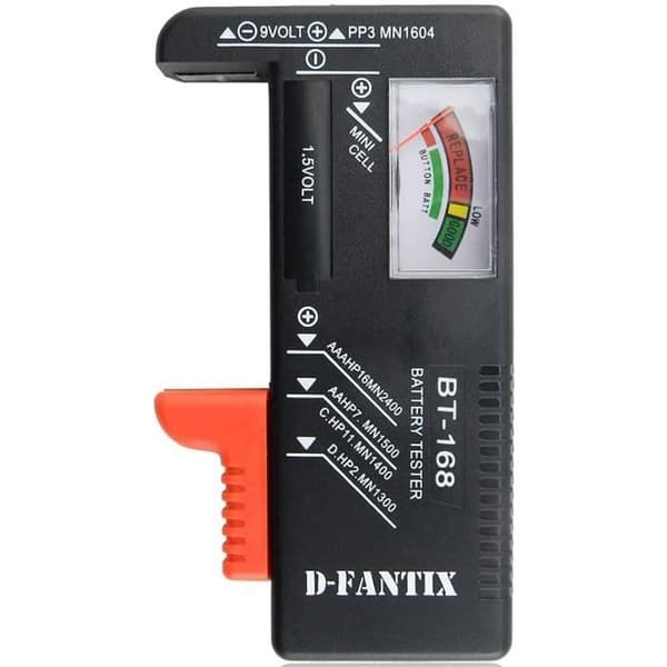 D-FantiX Universell Batteritestare BT-168