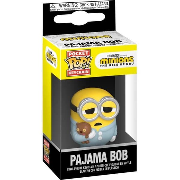 Funko Pop! Nyckelring: Minions 2- Pyjama Bob