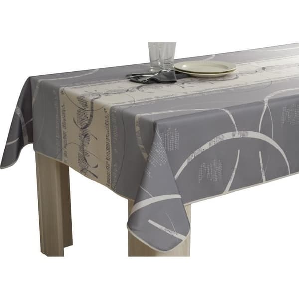 Rektangulär Duk - Astrid Ecru - 150x240 cm - Fläckavvisande - Vattenavvisande