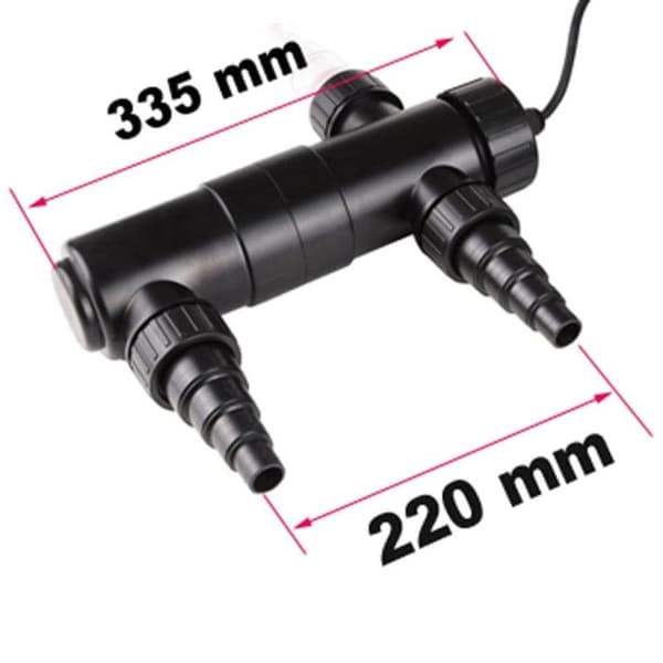 vidaXL 10 000 L UVC-sättningsenhet
