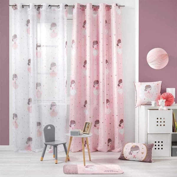 Barnmatta "Liten Prinsessa" 45x75cm Rosa