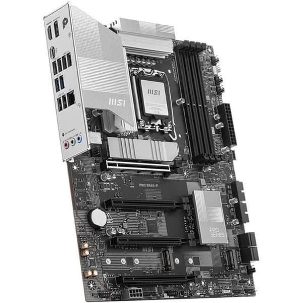 Moderkort - MSI - PRO B860-P Intel B860 LGA 1851 (Socket V1) ATX