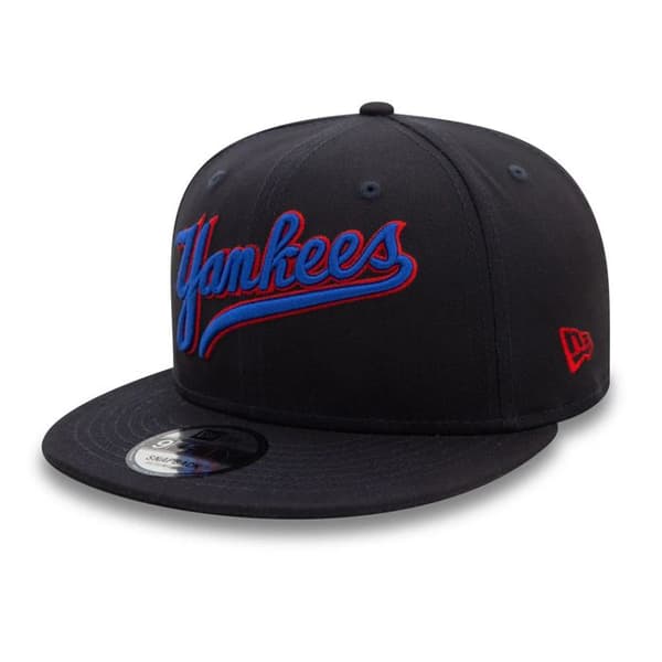 New York Yankees Wordmark Patch 9Fifty snapback keps
