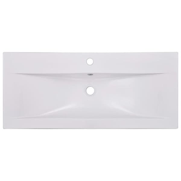 Inbyggd diskho 91 x 39,5 x 18,5 cm Keramik Vit