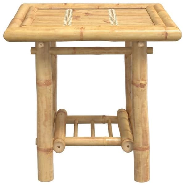 vidaXL Sidobord 45x45x45 cm bambu 368044