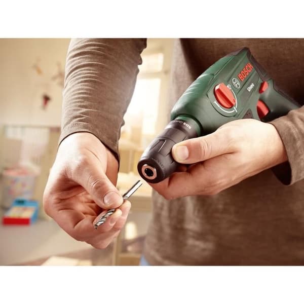BOSCH sladdlös perforator - Uneo Set - SDS Quick - 1 joule - 4800 cps/min