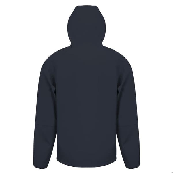 Result 3-lagers softshell jacka med huva - marinblå / marinblå