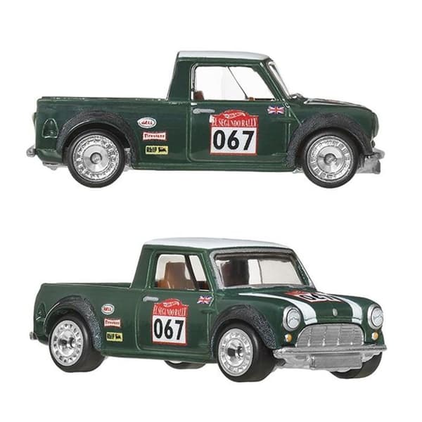 Moris Mini + Austin Mini Pickup 1967 | Hot Wheels Premium Fordon