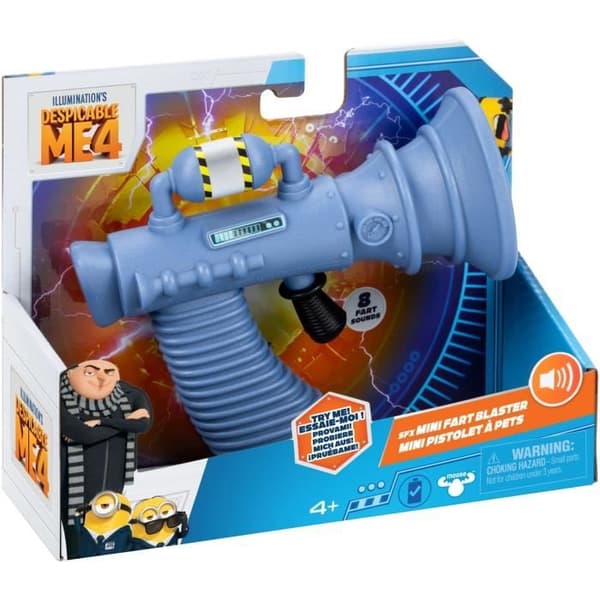Mini Prouts Gun - Despicable Me 4 - 8 olika ljud