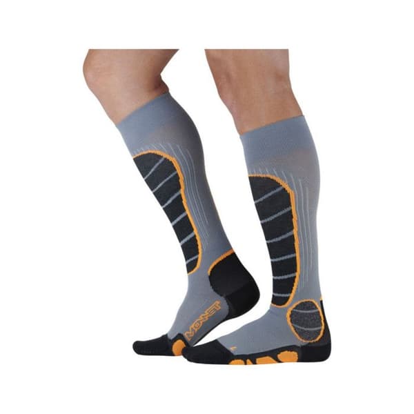 Chaussettes Monnet Ski Freeride Grå/Orange