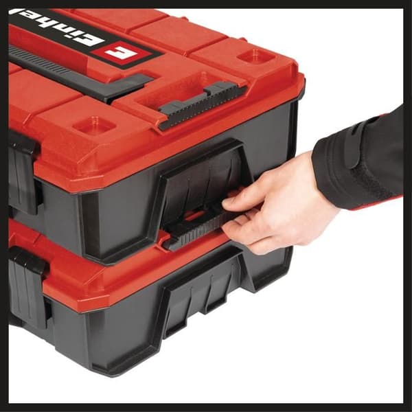 Einhell förvaringslåda E-Case S-F (max 25 kg, för modulär förvaring av känslig utrustning)