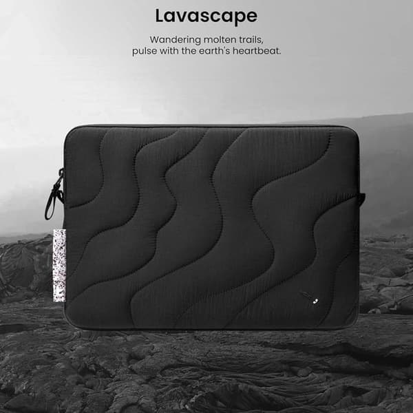 Laptopväska - TOMTOC - A27D2D1 - 14 tum - Svart - Tyg