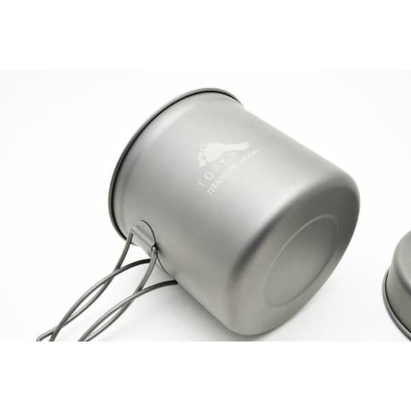 Toaks Titanium 1100ml Pan - Multifunktionellt lock