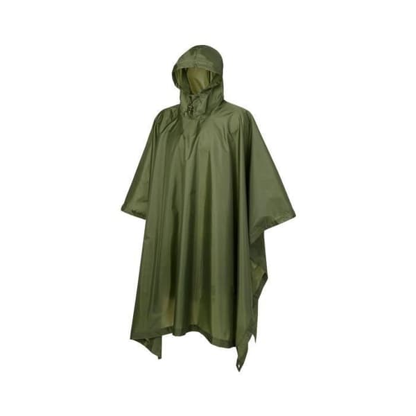 Olivgrön Ripstop Poncho - Brandit