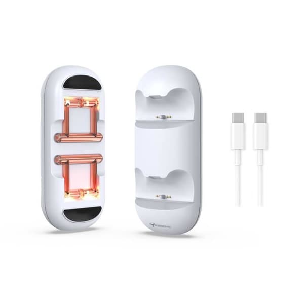 Dubbel laddstation för PS5 Dualsense kontroller - SUBSONIC - Vit