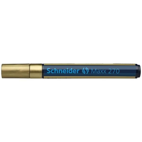 Målarpennor - SCHNEIDER - Maxx 270 - Svart - Spetsig spets - Permanent