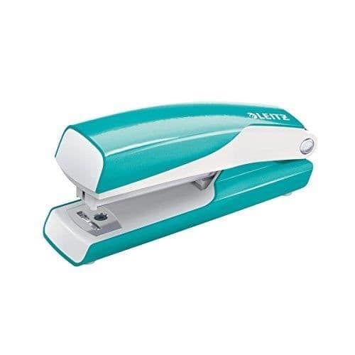 Agrafer - LEITZ - Mini Nexxt WOW 5528 - Isblå - Kompakt - Ergonomisk - 10 ark