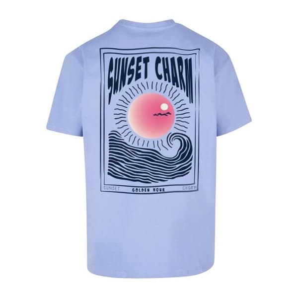 T-shirt oversize Merchcode Sunset Charm