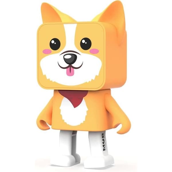 Bärbar Högtalare - Mob Corgi - Dansande Corgi - Bluetooth 4.2 - 3W - Batteritid 5h