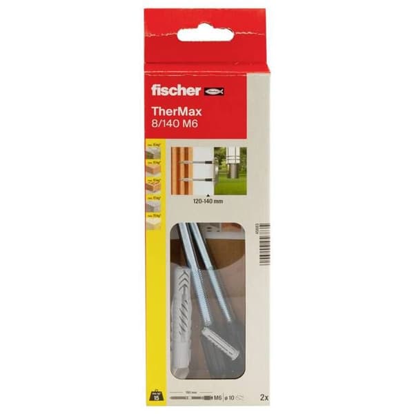 Fischer Thermox 8-140 M6 B fjärrfäste - 045683