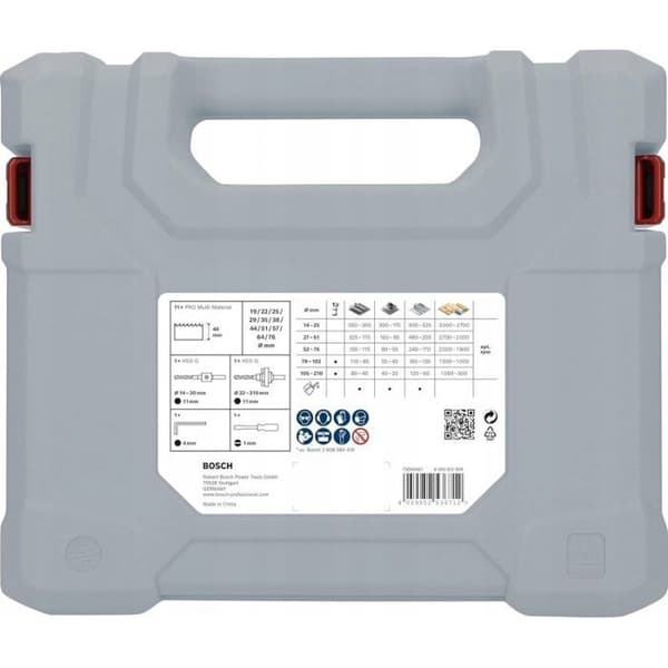 Adapter för hylsa - hylsestöd Bosch ADAPTER FÖR PRO MULTI MATERIAL HÅLSÅGAR 17 EL.
