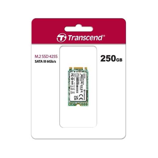 SSD - TRANSCEND - 425S - 250 GB - M.2 - 3D NAND - SATA III
