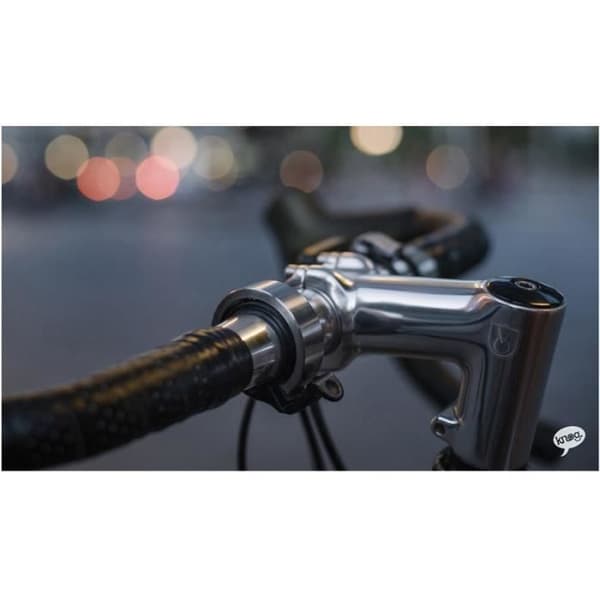 Oi Bell Classic cykelklocka - Stor - Silver - Knog