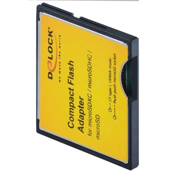 CompactFlash-kort - KEYSONIC - 61795 - Höjd 3.3mm - Bredd 36.4mm - Djup 42.8mm