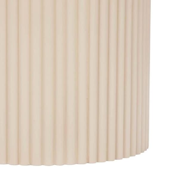 Set med 2 sidobord "Eino" beige 40x40x38cm