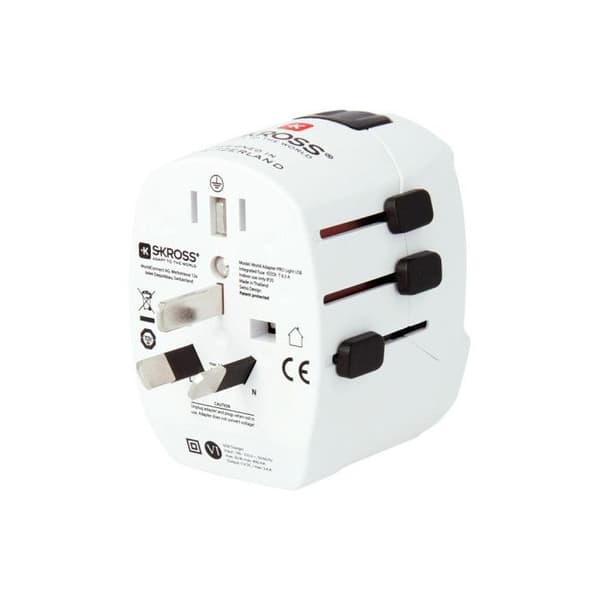 Skross 1302460 Pro Light USB-reseadapter (2xA)
