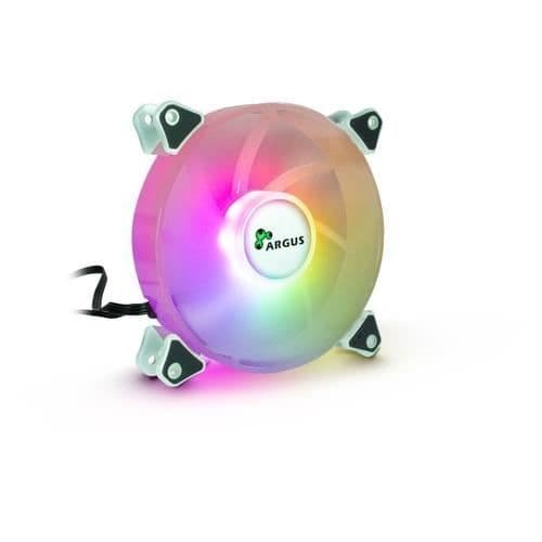 Fläkt - INTER-TECH - ARGUS RS-061 - 12 cm - RGB - 4 stift - 12 V