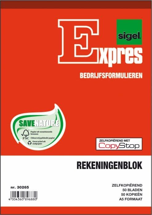 Sigel A-30265 — A5-block, 2 fack för SD-kort, 2 × 50 ark
