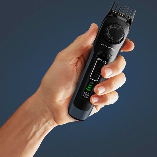 Gräsklippare - ROWENTA - Virtuo TN3804F0 - 39 klipplängder - Trådlös drift - Titanblad