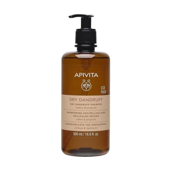 APIVITA - Anti-flake torrschampo Ecopack 500 ml