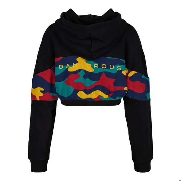 Damsweatshirt med huva Dangerous DNGRS HideMe