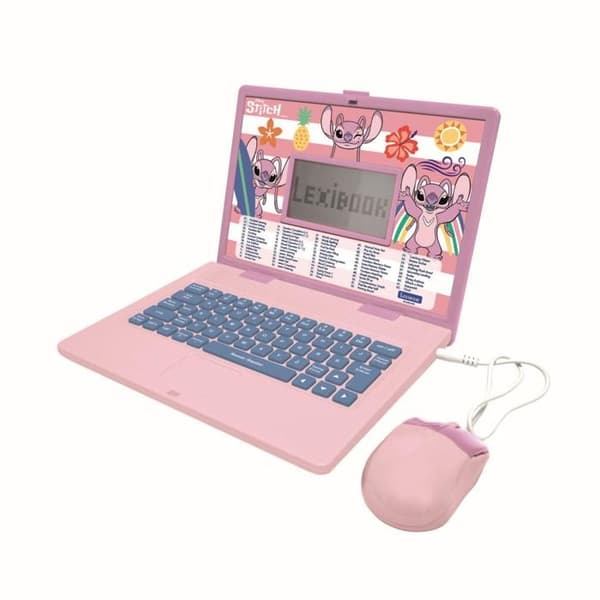 Bilingual educational laptop Disney Stitch (FR/EN)