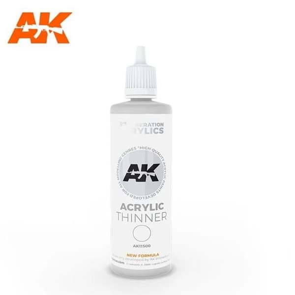 Akrylutspäda - AK Interactive - AK11500 - 100ml - Hög kvalitet - Airbrushprestanda