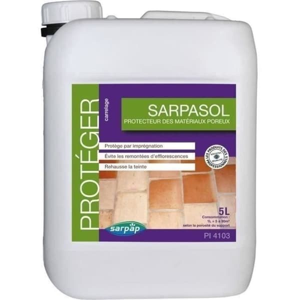Skyddsbehandling porösa material 5L Sarpasol