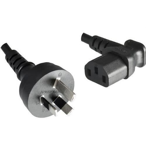 Strömkabel - MICROCONNECT - PE010418AUSTRALIA-A - 1,8 m - Typ I-kontakt - C13-koppling