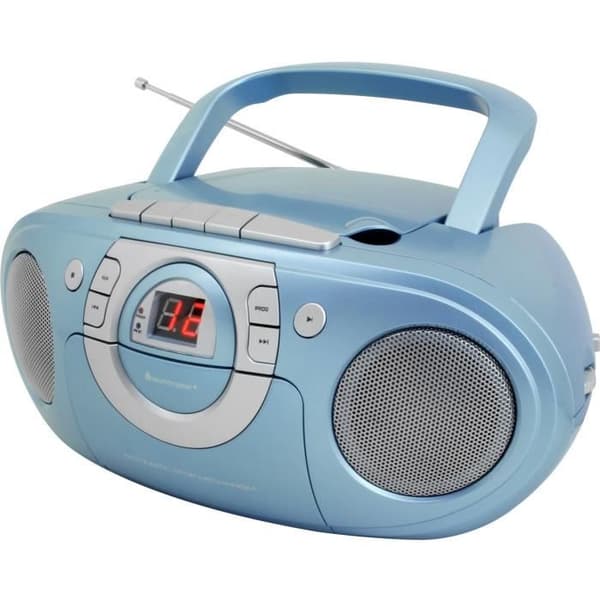 SOUNDMASTER SCD5100BL Radio/CD Kassettspelare - Blå