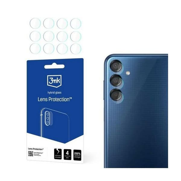 Objektivskydd för Samsung Galaxy M15 3MK 4 delar