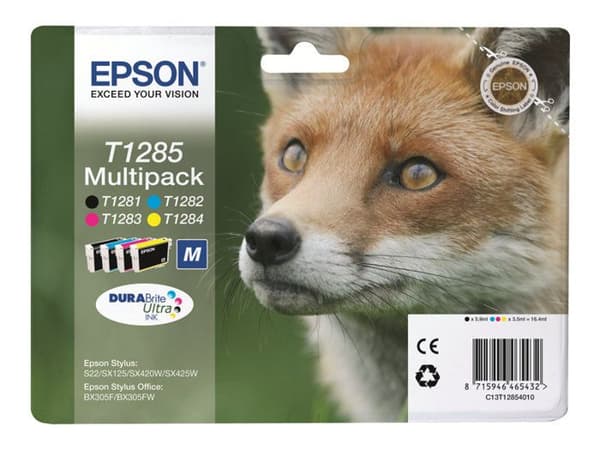 Epson Renard bläckpatronset 4 färger