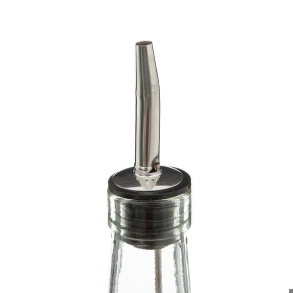 Flaskor olja/ättika glas bambu 0,48L - 5 fem enkelt smart
